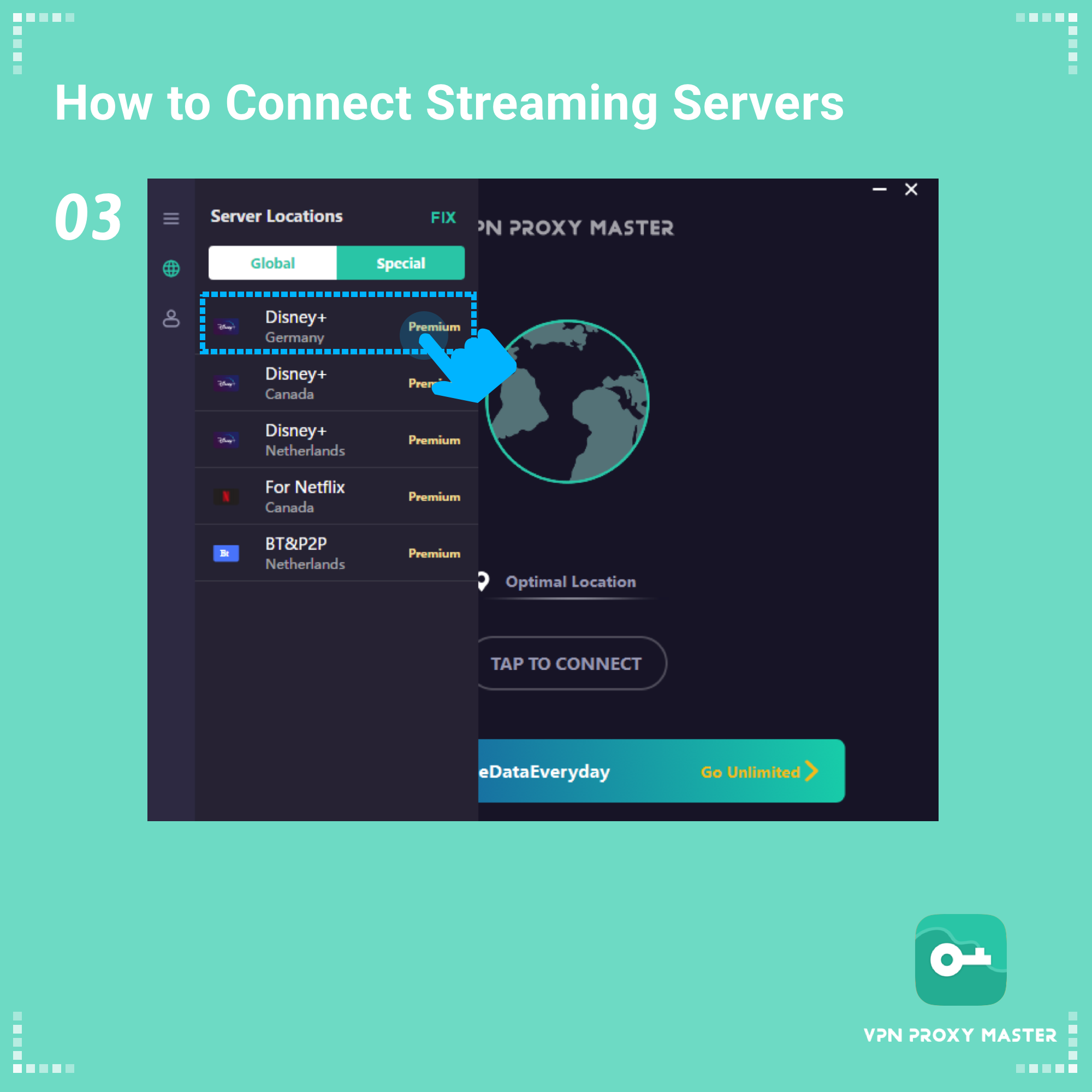 Stream connect